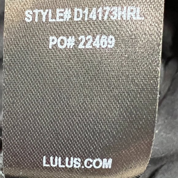 Lulus Black Scoop Back Long Sleeve Midi Dress Size Small - Picture 7 of 7